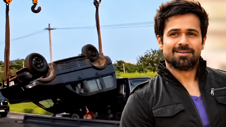 इमरान हाशमी की Gunmaaster G9 शूटिंग के दौरान हवा में पलटती SUV