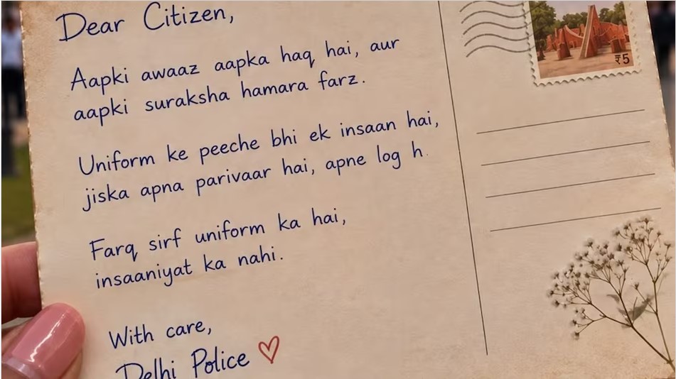 CJP प्रदर्शन से पहले जनता के नाम दिल्ली पुलिस का खुला खत और इंसानियत का संदेश