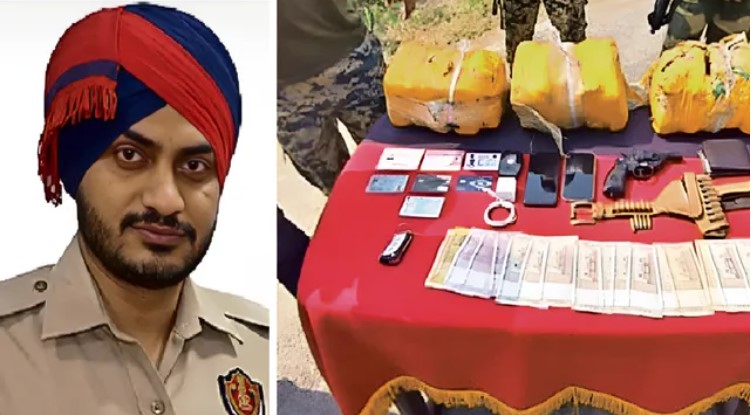 BSF द्वारा तरनतारन में नशे की खेप के साथ पुलिस कॉन्स्टेबल को पकड़े जाने का मामला
