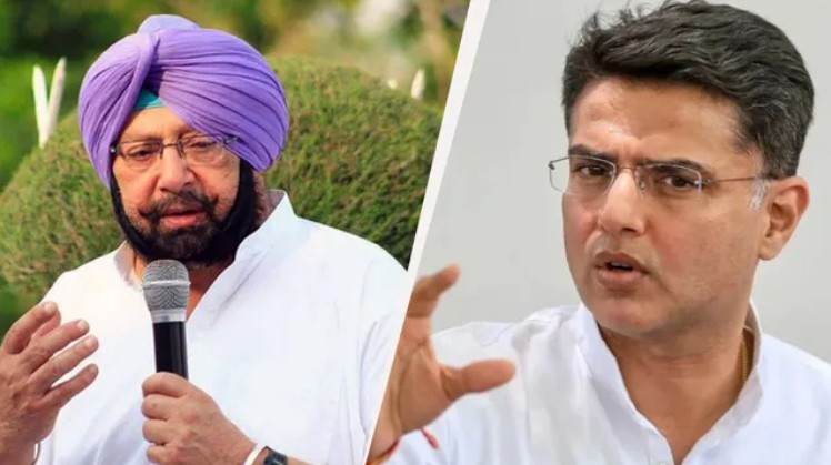 सचिन पायलट और कैप्टन अमरिंदर सिंह की तस्वीर, पंजाब कांग्रेस में वापसी को लेकर चर्चा