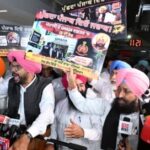 पंजाब विधानसभा के बाहर सुखपाल सिंह खैरा के निलंबन को लेकर आप और कांग्रेस नेताओं के बीच विवाद