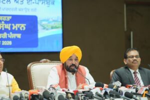 CM Bhagwant Mann launches HUNAR Punjab and Fast-Track Punjab portals in Chandigarh