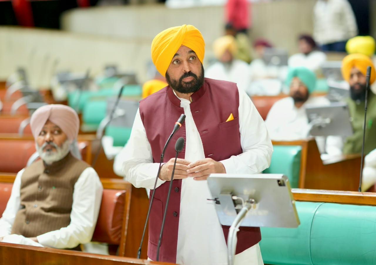 Bhagwant Mann speaking in Punjab Vidhan Sabha on SIR voter list issue