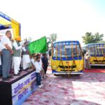 भगवंत मान ने रवाना कीं 100 नई मिनी बसें