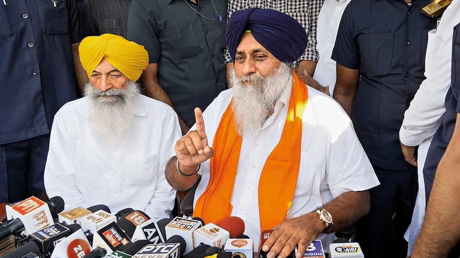 सुखबीर सिंह बादल पंजाब चुनाव से पहले अकाली दल के गठबंधन को लेकर बयान देते हुए