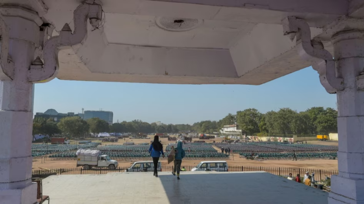 Ramlila Maidan Delhi as a designated venue for protests following changes to protest sites
