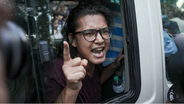 Neha Bora AISA president Delhi High Court peace bond petition